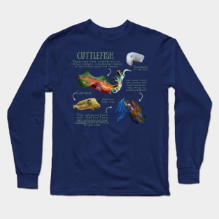 Animal Facts - Cuttlefish Long Sleeve T-Shirt